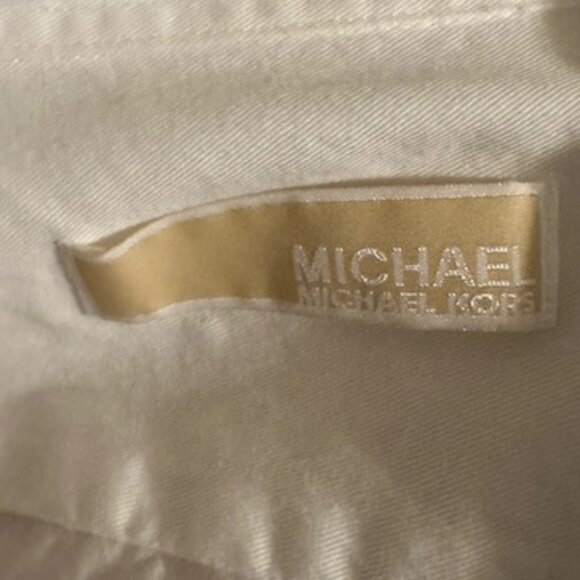 MICHAEL KORS Button-Up Dress Shirt Size 16 1/2 32/33 - Picture 3 of 4
